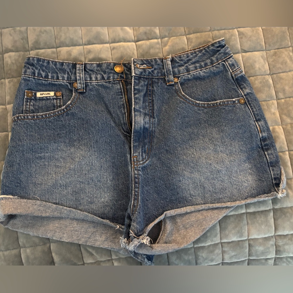 Rip Curl Blue Classic Fit Jeans with Vintage Finish